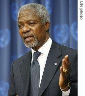 Kofi Annan at UN press conference, Sept. 13, 2006