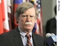 Amb. John Bolton at the United Nations, Oct. 13, 2006