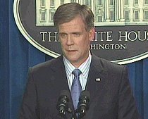 Tony Snow (file photo)