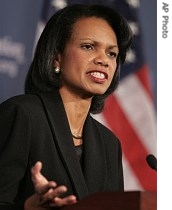 Condoleezza Rice speaks at the Heritage Foundation, Oct. 25, 2006 