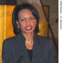 Condoleezza Rice, U.S. Secretary of State   