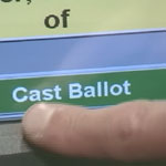 High Tech Voting Machines, touch screen