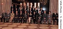 Speakers at IAEA seminar pose for group photo at start of two-day meeting in Tokyo 