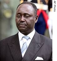 President of the Central African Republic Francois Bozize 