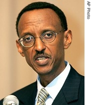 Paul Kagame (file photo)