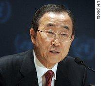 Secretary-General Ban Ki-Moon (file photo)