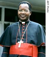 Cardinal Frederic Etsou-Nzabi-Bamungwabi, Archbishop of Kinshasa (File Photo)