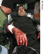 Man wounded in attack on mini bus transporting pilgrims to Ashura ceremony, 30 Jan. 2007