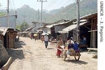 A camp which previously housed Lao Hmong in Thailand