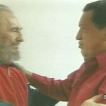 Castro and Chavez visit