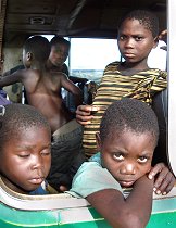 Child laborers in Benin