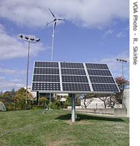 UDC's solar array and wind turbine are symbols of the future of energy on campus