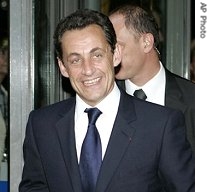 Nicolas Sarkozy, 6 May 2007
