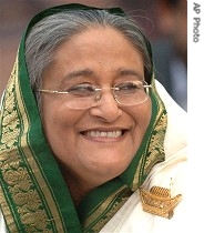Sheikh Hasina (file)