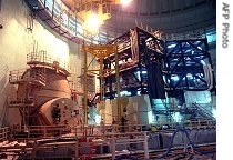 View of reactor n1 at the Civaux nuclear power station (file photo)<br /><br />