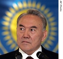 Kazakhstan President Nursultan Nazarbayev (Jan 2007)