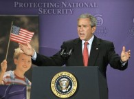President Bush outlines his proposal during a speech in Washington, 31 May 2007 