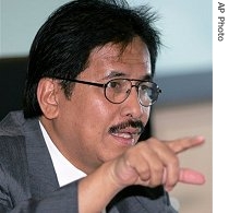 Sofyan Djalil, Indonesia's minister for state enterprises (2005 file photo)