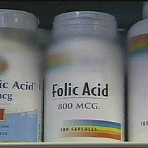 Many companies produce folic acid vitamin suppliments