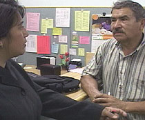 Mary Kay Canarte providing legal services for client