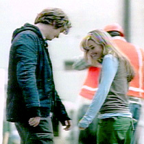 Still image from a music video for a song from the new Relient K album,