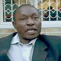 Fred Namugera, one of the founders of the Spinal Injuries Association of Uganda