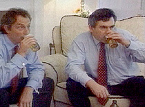 Tony Blair and Gordon Brown