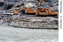 Construction along Teesta river