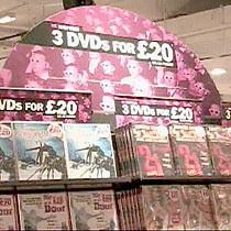 DVD sale