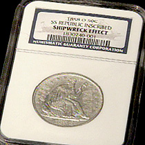A coin from the expedition