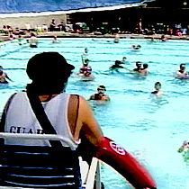 This local swimming pool helps residents keep cool