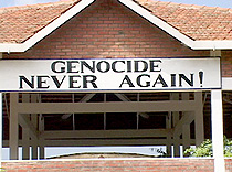 Memorials exist to make sure that genocide is not repeated