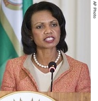 Secretary of State Condoleezza Rice, 11 July 2007