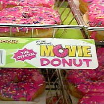 Official movie donuts are also available