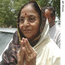 Pratibha Patil (file photo)