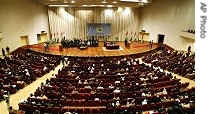 Iraqi parliament (file)