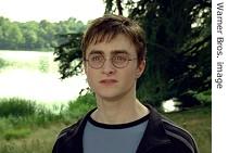 Daniel Radcliffe 2in scene from <i>Harry Potter And The Order Of The Phoenix</i>