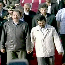 Nicaraguan Iran aid, Ortega and Ahmadinejad