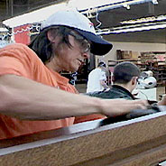 Employee of Stickley's Furniture