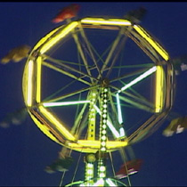 Carnival rides are one of the many enjoyable parts of the annual Iowa State Fair