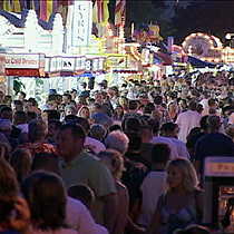 About a million people attend the fair over a 10-day period each summer