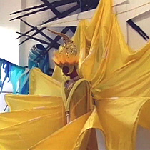 Colorful costumes bring the flavor of the West Indies to London each year