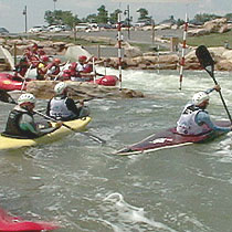 Iranian kayak team