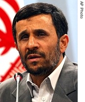 Mahmoud Ahmadinejad (file photo)