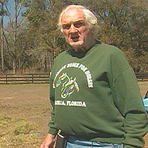 Peter and his wife have been caring for neglected and retired horses for more than 20 years