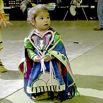 National Powwow, children participate