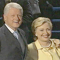 Bill and Hillary Clinton