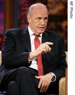 Fred Thompson making the announcement on The Tonight Show with Jay Leno, 5 Sep 2007