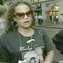 Lost her sister Marlyn in Tower One