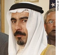 Sheikh Abdul Sattar Abu Risha, leader of the Anbar Salvation Council, also known as the Anbar Awakening, 03 Sep 2007